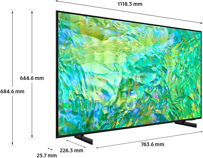 SAMSUNG 50" 4K UHD Smart Television UA50CU8000UXZN