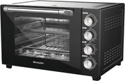 SHARP 100L Double Glass Electric Oven with Rotisserie & Convection EO-G120K-3 - Teq Souq