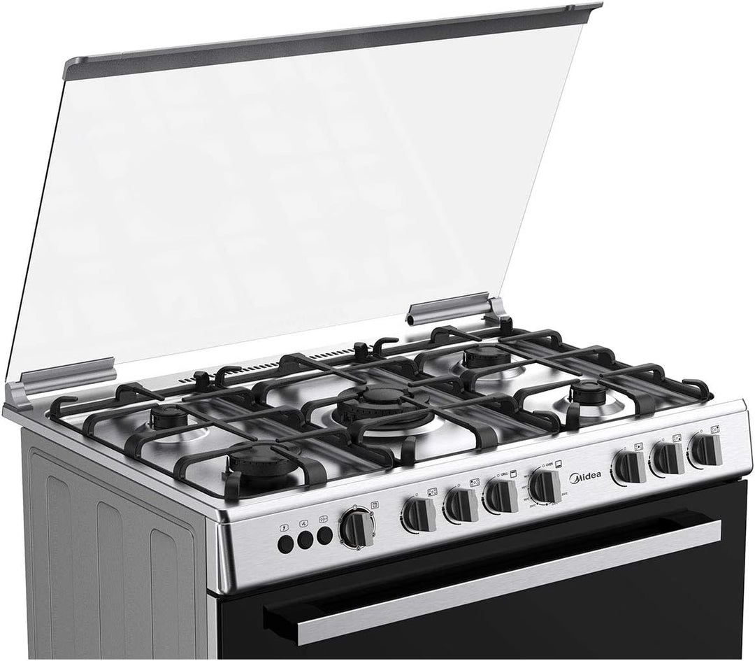 Midea 90x60 5 Burners Gas Cooker LME95028FFD