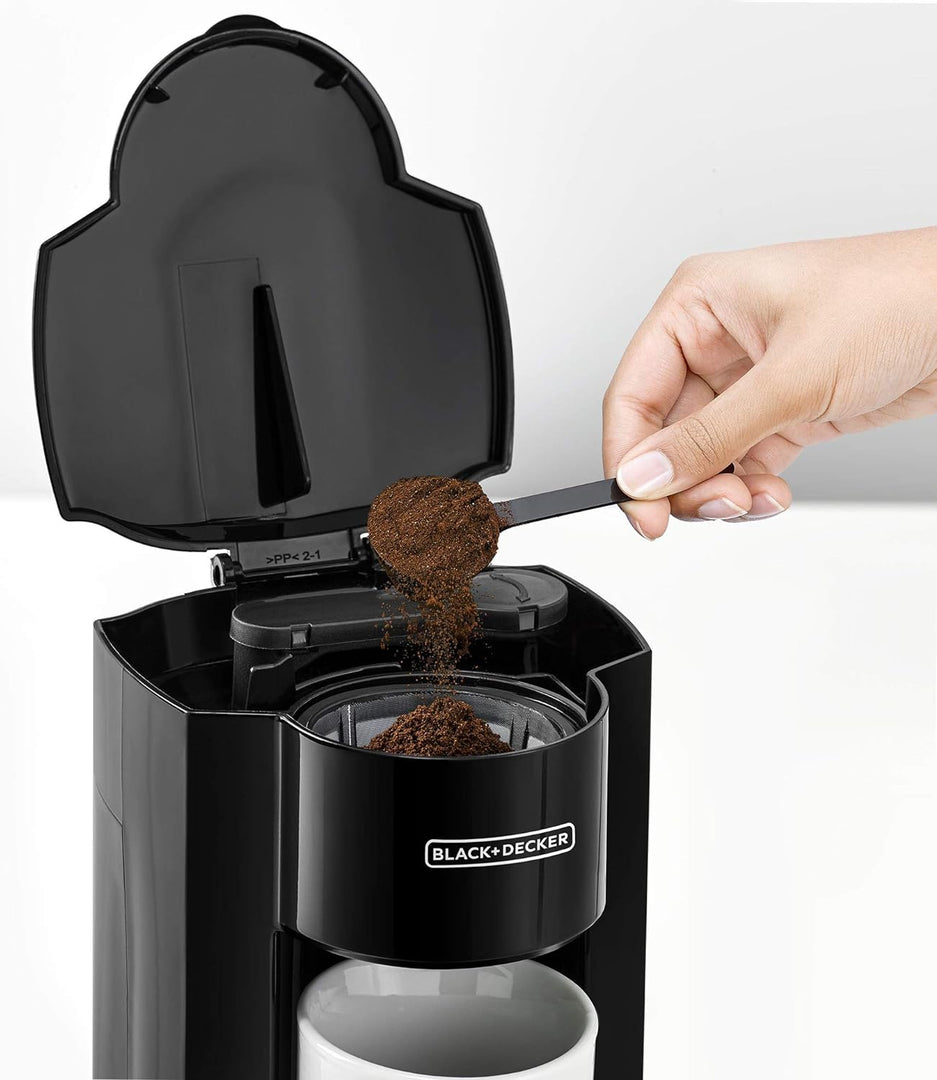 BLACK+DECKER 650W Coffee Machine Travel Mug DCT10-B5 - Teq Souq
