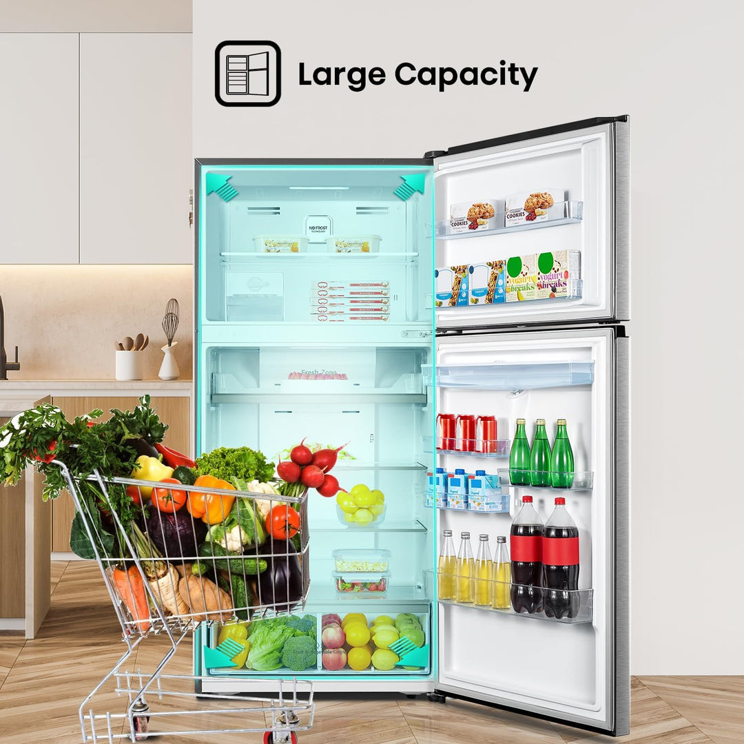 Hisense 729L Double Door Refrigerator with Ice Maker RT729N4WSU - Teq Souq