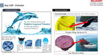 Load image into Gallery viewer, SHARP 11Kg Top Load Fully Automatic Washing Machine EST-MW135Z-S - Teq Souq
