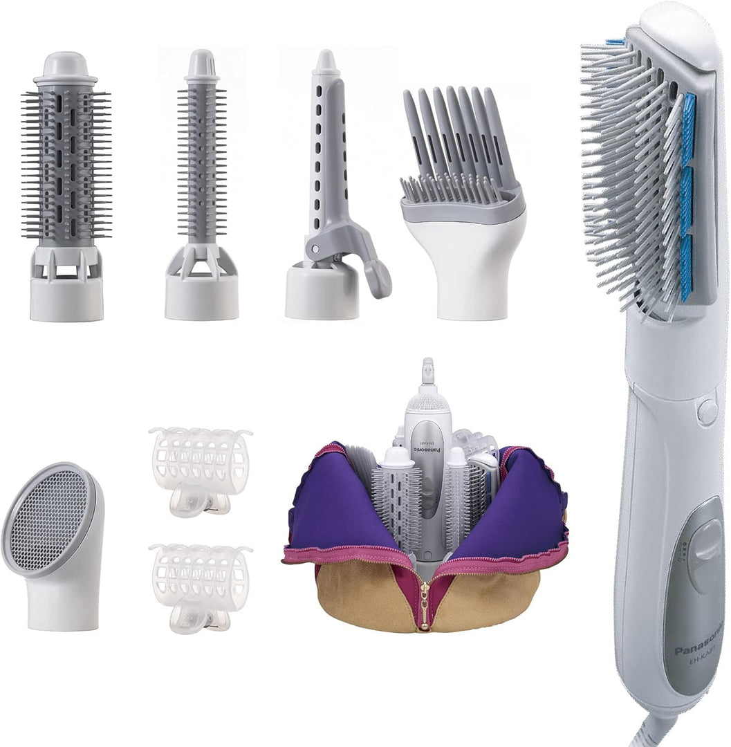 PANASONIC Hair Styler + Blow Brush EH-KA11-W