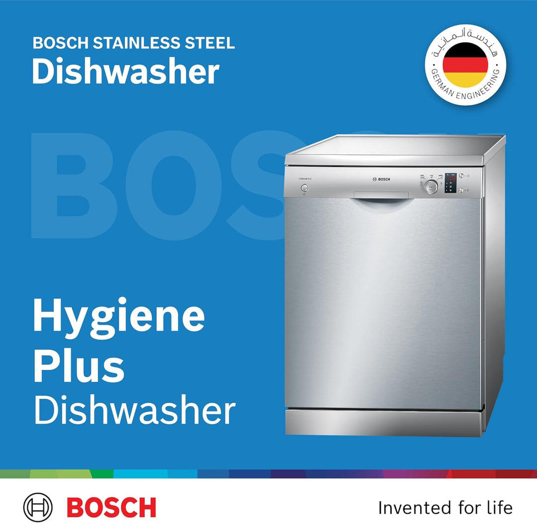 Bosch 12 Place Setting Dishwasher SMS50D08GC - Teq Souq