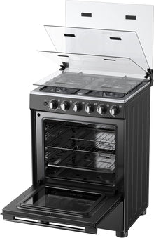 AKAI 60x60 4 Burners Gas Cooker CRMA-M66BCFS