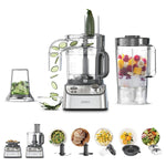 Load image into Gallery viewer, KENWOOD 1000W Food Processor with Blender, Grinder Mill, Dual Metal Whisk, Dough Maker, Citrus Juicer FDM71.690SS - Teq Souq
