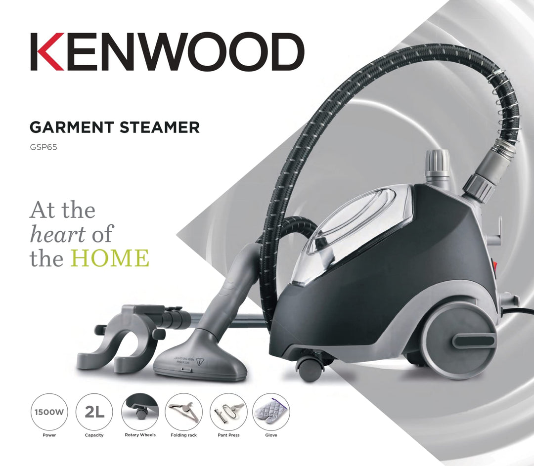 KENWOOD 1500W 2L Garment Steamer GSP65.500PK - Teq Souq