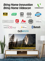 Load image into Gallery viewer, VIDEOCON 65&quot; 4K UHD Smart Television E65ELWO11100
