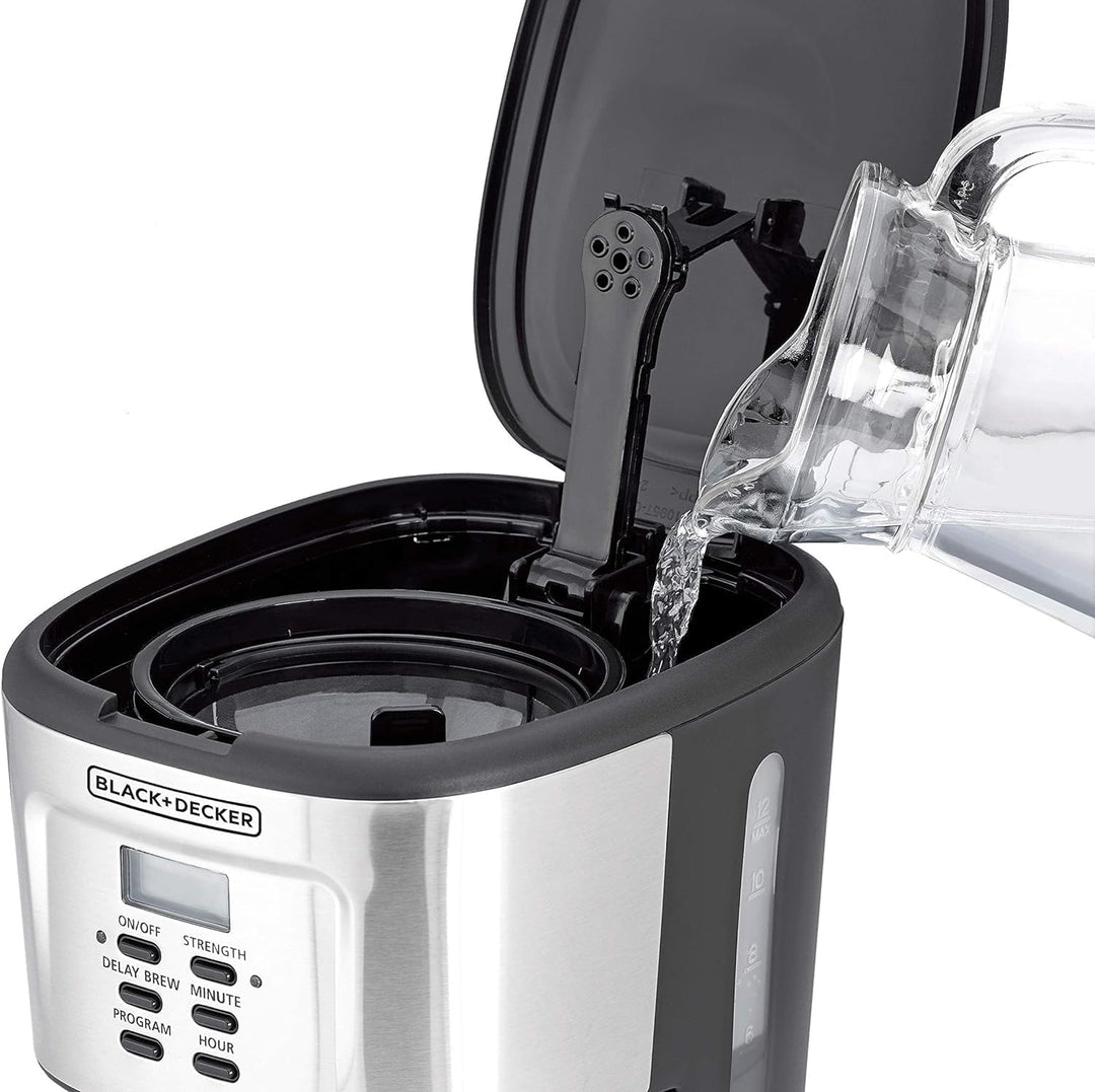 BLACK+DECKER 650W Coffee Machine Travel Mug DCT10-B5 - Teq Souq