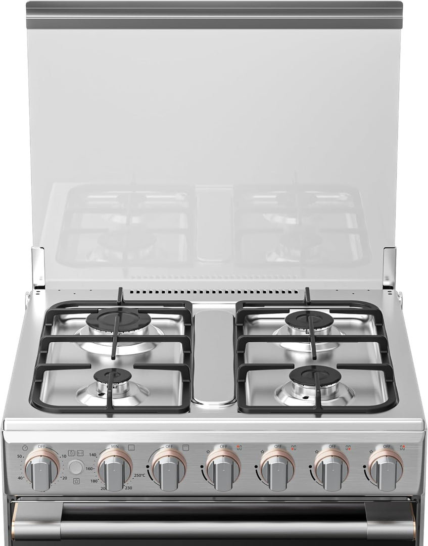 TOSHIBA 60x60 4 Burners Gas Cooker RB2-60G4GE(MR)