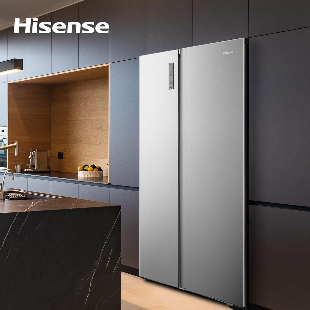 Hisense 670L Side By Side Refrigerator RS670N4ASU - Teq Souq