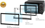 Load image into Gallery viewer, BLACK+DECKER 19L Double Glass Electric Oven TRO19RDG-B5
