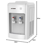AFTRON  2 Tap Table Top Water Dispenser AFWD3780 - Teq Souq