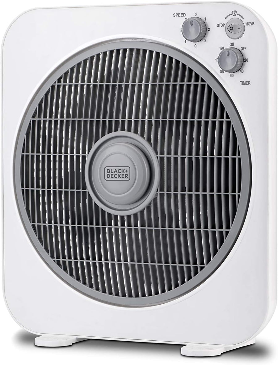 BLACK+DECKER 12" Box Desk Fan FB1220-B5