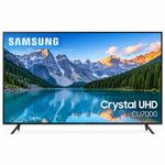 Load image into Gallery viewer, Samsung 75-Inch CU7000 Crystal UHD 4K Smart LED TV – PurColor, Crystal Processor 4K, HDR10+, Tizen OS, Smart Hub, Black (UA75CU7000UXZN) - Teq Souq