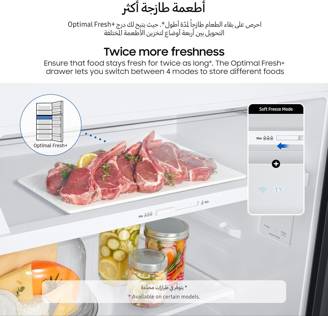 Samsung 460L Double Door Refrigerator RT47CB663612AE - Teq Souq