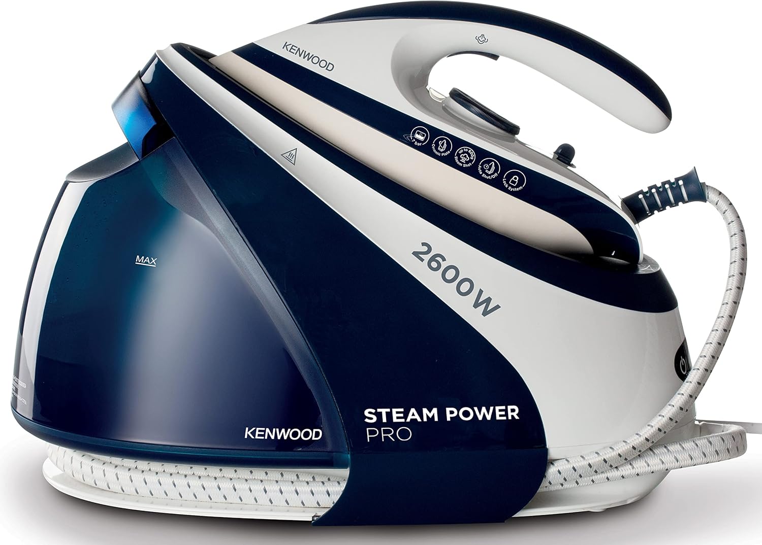 KENWOOD 2600W Steam Iron Steam Station SSP70.000WB