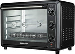Load image into Gallery viewer, SHARP 60L Double Glass Electric Oven with Rotisserie &amp; Convection EO-60NK-3 - Teq Souq
