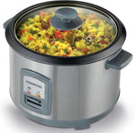 Load image into Gallery viewer, KENWOOD 1.8L Rice Cooker with Food Steamer Basket RCM45.000SS
