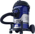 Load image into Gallery viewer, SHARP 1800W 18L Drum Vacuum Cleaner Blue EC-CA1820 - Teq Souq

