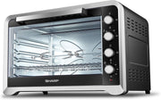 SHARP 100L Double Glass Electric Oven with Rotisserie & Convection EO-G120K-3 - Teq Souq