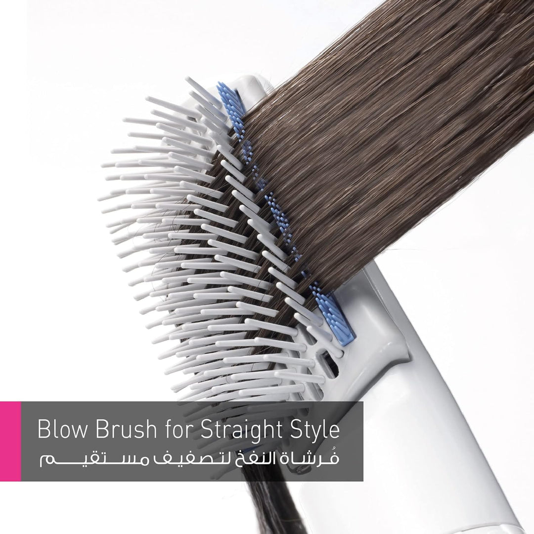 PANASONIC Hair Styler + Blow Brush EH-KA11-W