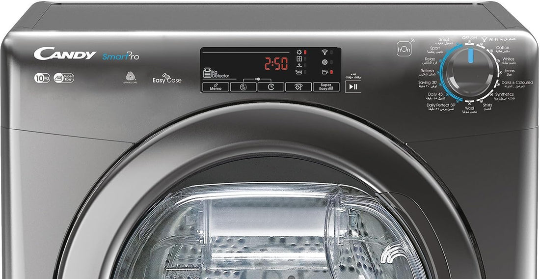 Candy 10Kg Front Load Tumble Dryer CSOEC10TRER-19 - Teq Souq