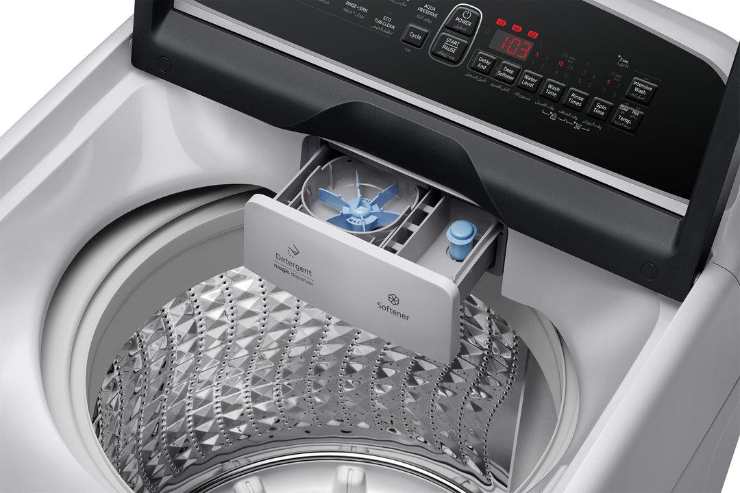 Samsung 10.5Kg Top Load Washing Machine WA10T5260BY - Teq Souq