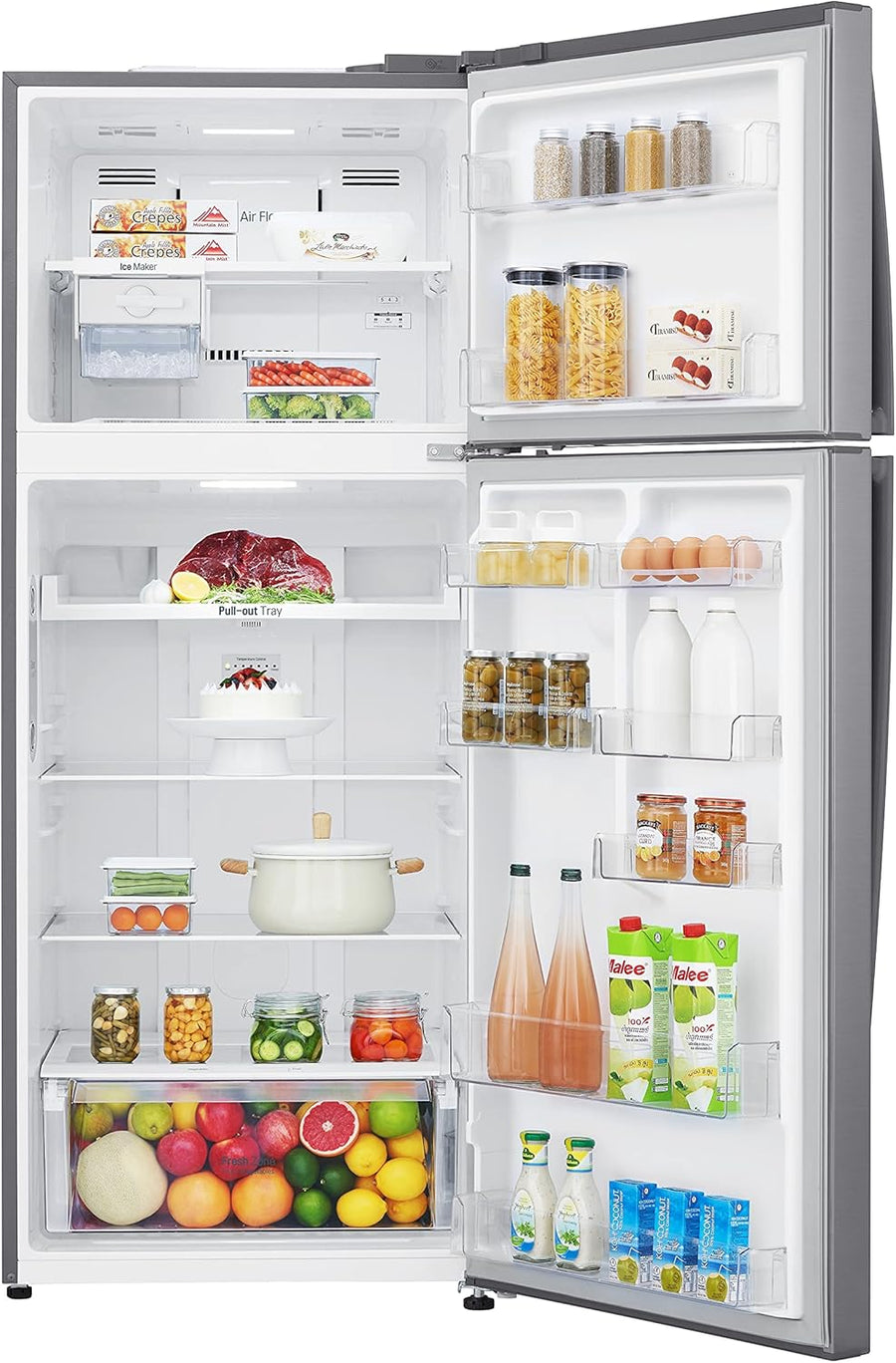 LG 438L Double Door Refrigerator GR-C619HLCL - Teq Souq