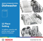 Load image into Gallery viewer, Bosch 12 Place Setting Dishwasher SMS50D08GC - Teq Souq
