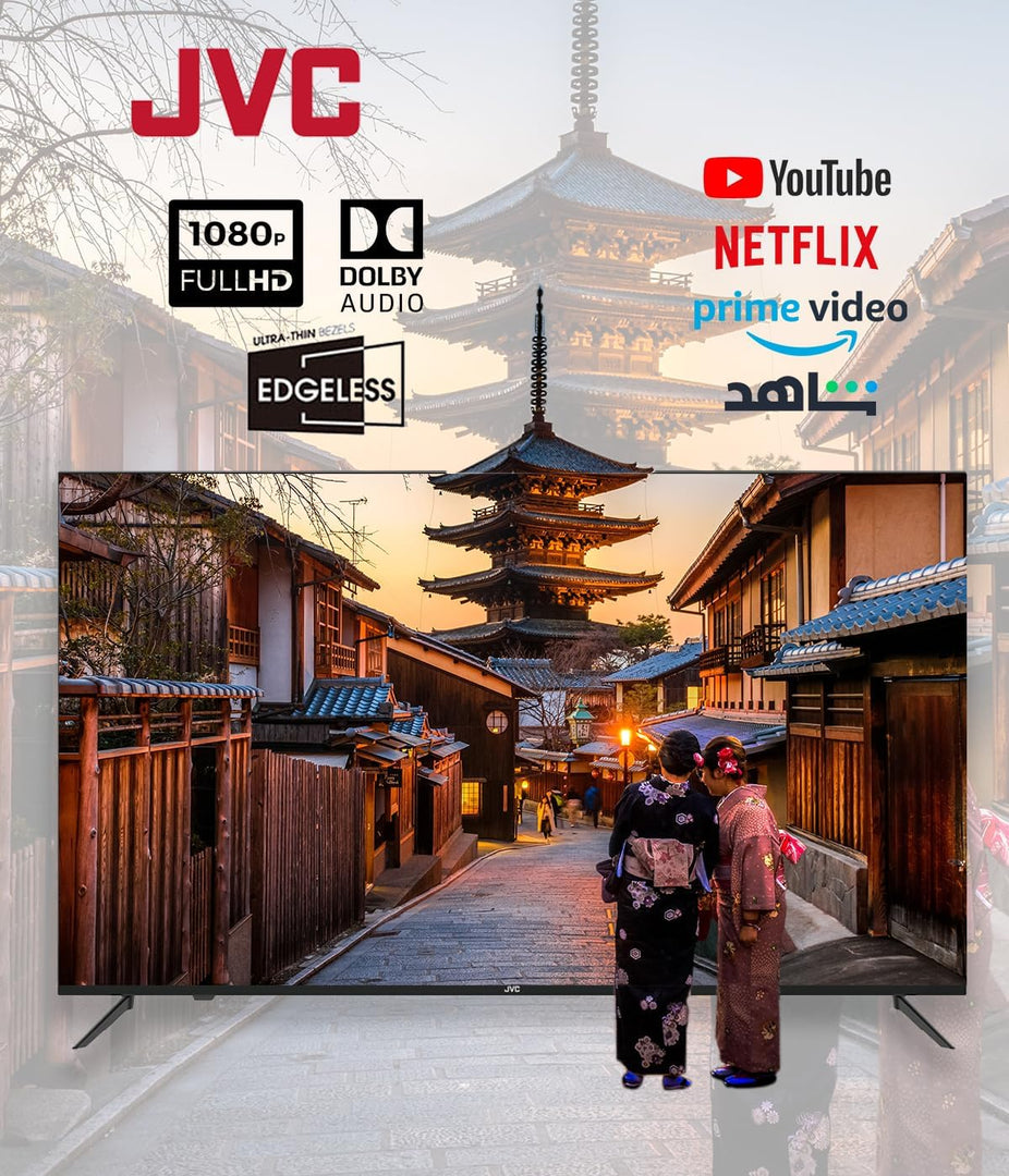 JVC 43" 4K UHD Smart Television LT-43N5105 - Teq Souq