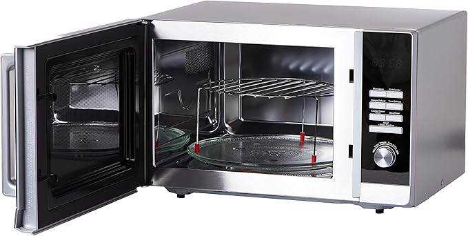 BLACK+DECKER 30L Microwave Oven With Grill Mirror Finish MZ30PGSS-B5