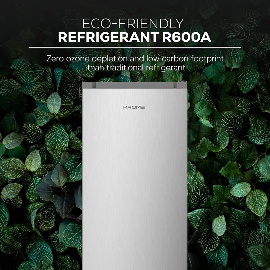 Krome 120L Single Door Refrigerator KR-RDC120H - Teq Souq