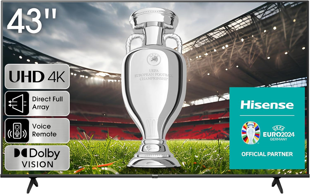 HISENSE 43" 4K UHD Smart Television 43A62KS - Teq Souq