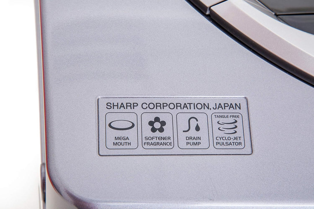 SHARP 11Kg Top Load Fully Automatic Washing Machine EST-MW135Z-S - Teq Souq