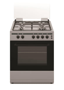 AKAI 60x55 4 Burners Gas Cooker CRMA-66SC - Teq Souq