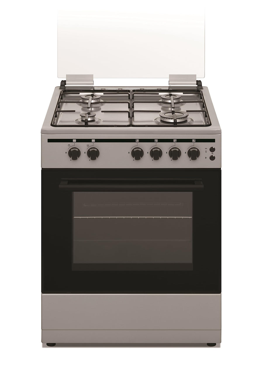 AKAI 60x55 4 Burners Gas Cooker CRMA-66SC - Teq Souq
