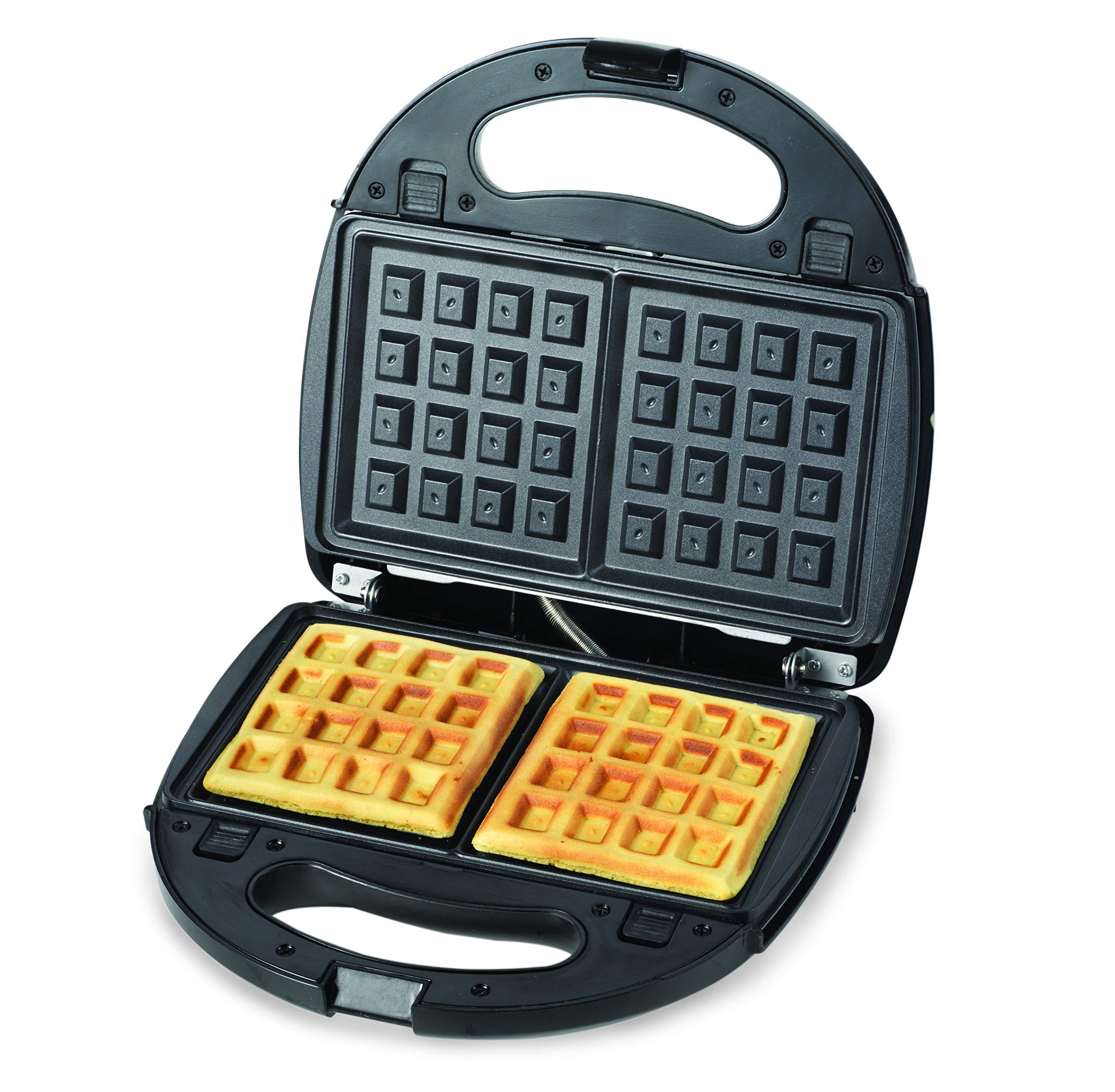 KENWOOD 750W 3 In 1 Sandwich, Grill/Griddle, Waffle, Dual Plate Press For Toasties SMM01.A0BK