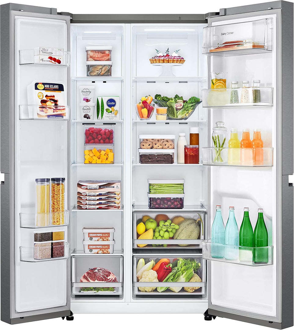 LG 643L Side by Side Refrigerator GR-B267JQYL - Teq Souq