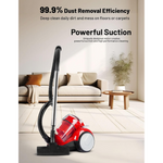 Load image into Gallery viewer, Afra 2000W 2L Vacuum Cleaner AF2000VCRD
