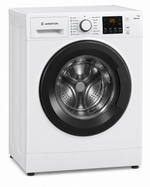 Load image into Gallery viewer, Ariston NS703UWGCC 7KG Front Load Washing Machine – 1000 RPM, 12 Wash Programs, Rapid 30-Minute Wash, White