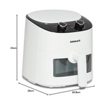 Load image into Gallery viewer, ADMIRAL 3.7L AIR FRYER NON-TOUCH PANEL ADAF37BL
