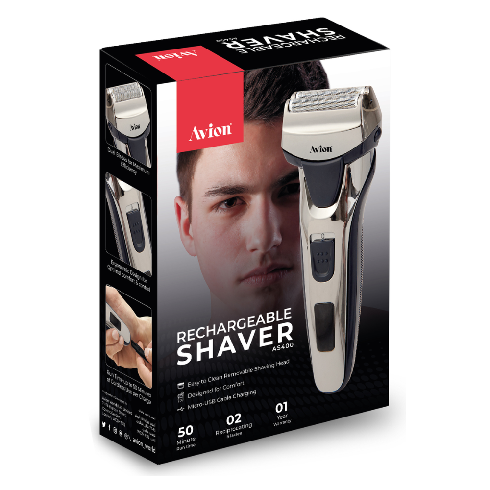 Avion Rechargeable Shaver AS400