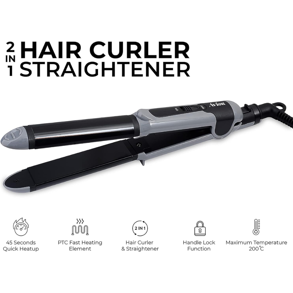 Avion 41W 2 IN 1 Hair Straightener ASC837