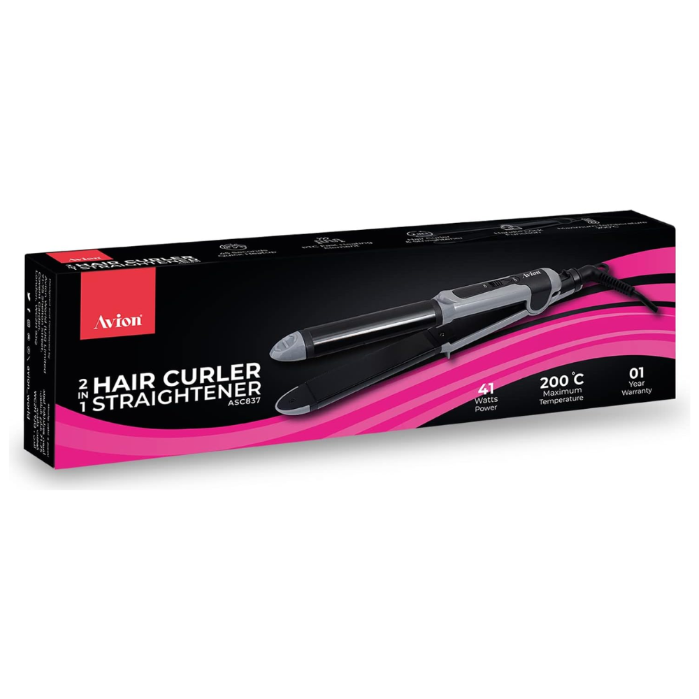 Avion 41W 2 IN 1 Hair Straightener ASC837