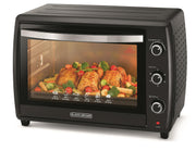 BLACK+DECKER 70L Double Glass Electric Oven TRO70RDG-B5