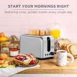 Load image into Gallery viewer, BLACK &amp; DECKER 1050W 2 Slice S.Steel Toaster ET244-B5
