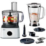 Load image into Gallery viewer, Braun Food Processor 8 in 1 System 750 Watts 2.1 L Bowl Capacity FP0132WH
