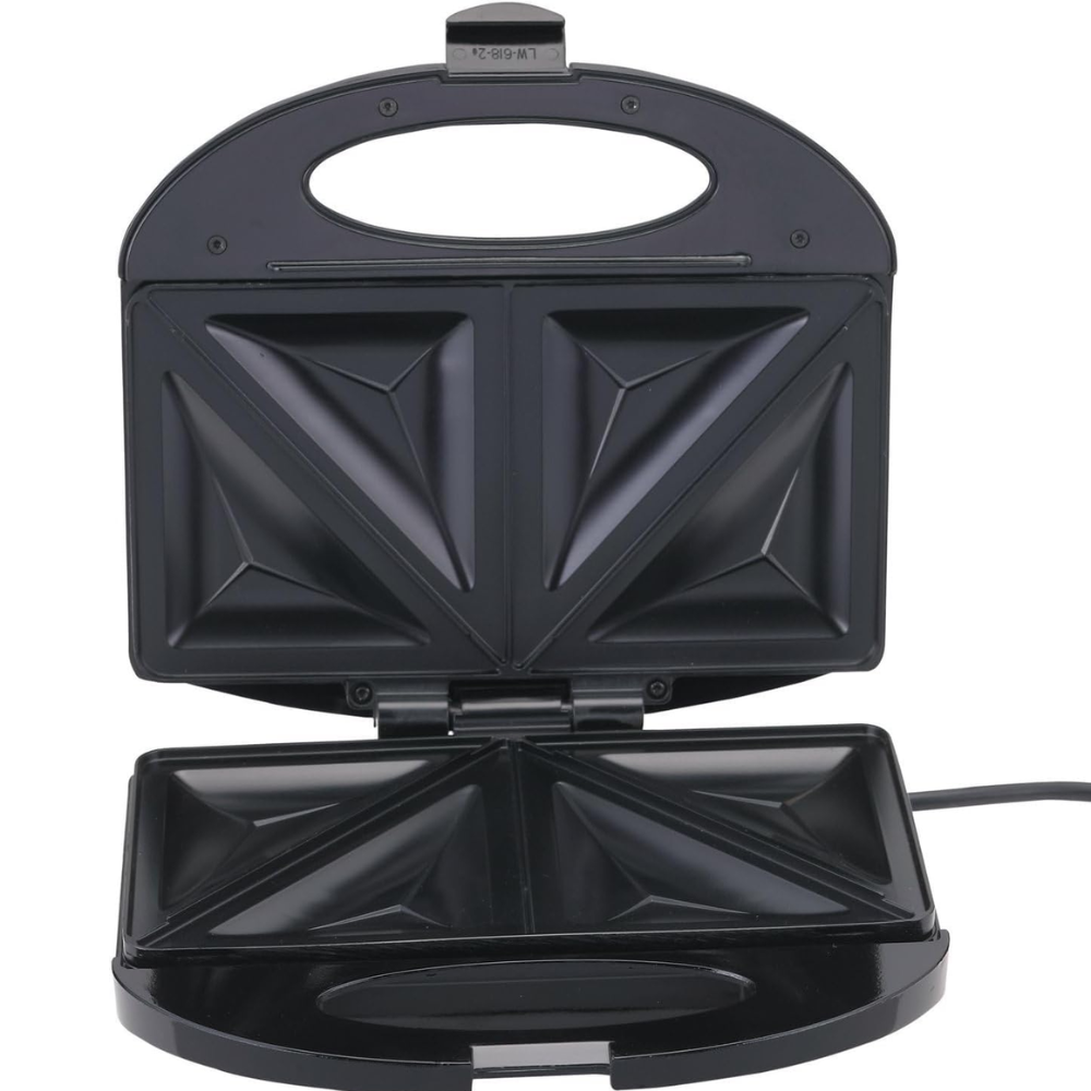 BLACK & DECKER 600W 2 Slice Sandwich Maker TS1000-B5