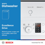 Load image into Gallery viewer, Bosch Series 4 Free Standing Dishwasher SMS50E92GC

